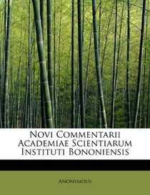 Novi Commentarii Academiae Scientiarum Instituti Bononiensis