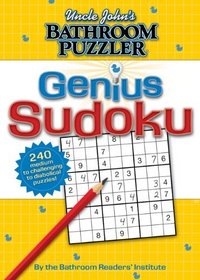 Uncle John's Bathroom Puzzler Genius Sudoku
