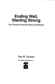 Ending Well, Starting Strong: Your Personal Pastorate Start-Up Workshop (6 Cassettes)
