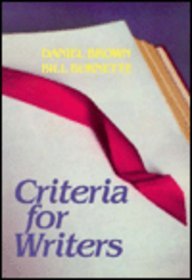 Criteria for Writers