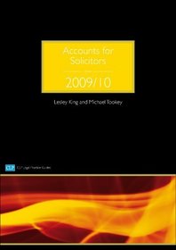 Accounts for Solicitors 2009/2010 (CLP Legal Practice Guides)