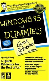 Windows 95 for Dummies Quick Reference