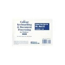 Gregg College Keybroading and Doument Processing for Windows: Student Data Disk for Mx Word 97 : Lessons 1-60