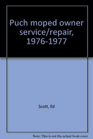 Puch moped owner service/repair, 1976-1977