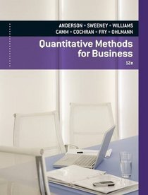 Quantitative Methods for Business (with Printed Access Card)