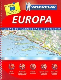 Europa - Atlas de Carreteras y Turistico (Spanish Edition)
