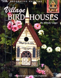 Village Bird Houses - Decorative Painting