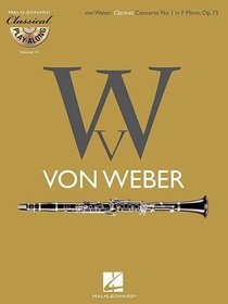 Weber: Clarinet Concerto No.1 In F Minor  Op.73 Classical Play-Along BK/CD Vol.14