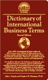 Dictionary of International Business Terms (Barron's Business Dictionaries)