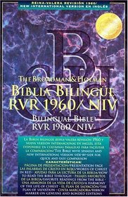 The Broadman & Holman Biblia Bilingue Rvr 1960/Niv: Thumb Indexed (Spanish Edition)