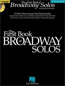 The First Book of Broadway Solos - Tenor (Book/CD): Tenor