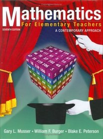 Mathematics for Elementary Teachers : A Contemporary Approach