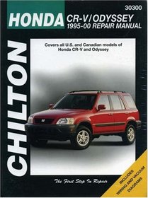 Honda--CR-V/Odyssey 1995-00 (Chilton's Total Car Care Repair Manual)