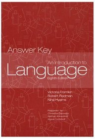 Introduction to Language - Answer Key