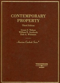 Contemporary Property (American Casebook Series)