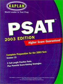 Kaplan PSAT 2003 (Kaplan PSAT/NMSQT)