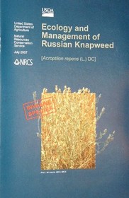 Ecology and management of Russian Knapweed