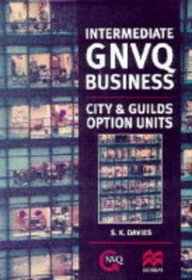 Intermediate GNVQ Business - City and Guilds Options: General GNVQ