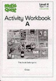 Maths Quest: Activity Workbook A: Level Four (Maths Quest)