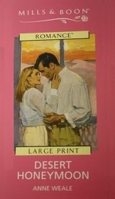 Desert Honeymoon (Large Print)