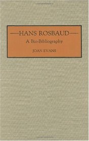 Hans Rosbaud: A Bio-Bibliography (Bio-Bibliographies in Music)