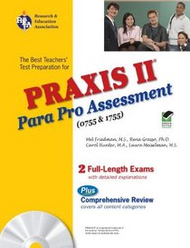 PRAXIS II ParaPro Assessment 0755  and 1755 w/Testware (Test Preps)
