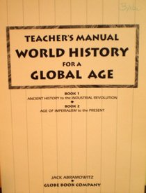 Teacher's Manual (World History For a Global Age)