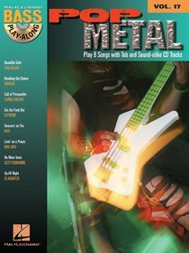 Pop Metal: Bass Play-Along Volume 17
