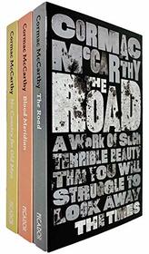 Cormac McCarthy 3 Books Collection Set (The Road, Blood Meridian & No Country for Old Men)