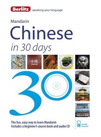 Berlitz Language: Mandarin In 30 Days (Berlitz in 30 Days)