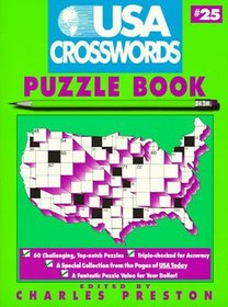 The USA Crossword Puzzle Book #25 (USA Crosswords)