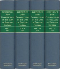 New Commentaries On The Laws Of England: Partly Founded On Blackstone