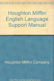 Houghton Mifflin English Language Support Manual