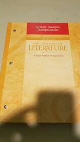 The Language of Literature- Literary Analysis Transparencies