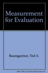 Measurement for Evaluation: In Physical Education and Exercise Science