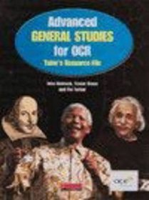 Advanced General Studies for OCR: Tutor's Resource File