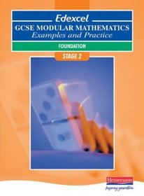 Edexcel GCSE Modular Mathematics: Foundation Stage 2 Examples and Practice (Edexcel GCSE Mathematics)
