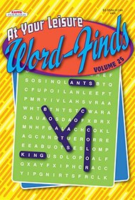 At Your Leisure Word Find Puzzle Book-Vol.27