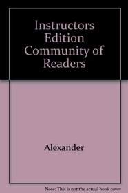 Instructors Edition Community of Readers