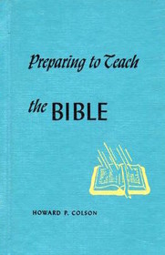 Preparing to Teach the Bible