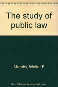 The study of public law
