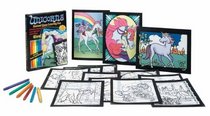 Unicorns Stained Glass Coloring Fun (Boxed Sets/Bindups)
