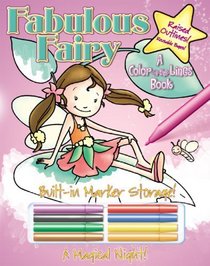 Fabulous Fairy Color in the Lines Book