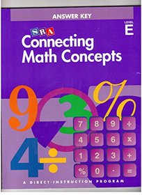 Sra Connecting Math Concepts Answer Key Level E