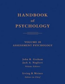 Handbook of Psychology, Assessment Psychology