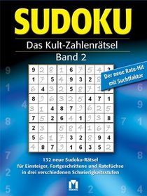 SUDOKU - Das Kult-Zahlenrtsel / Band 2