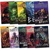 Darren Shan Demonata 10 Books Collection Set Pack (Darren Shan Collection) (Wolf Island, Deaths Shadow, Hells Heroes, Bec, Blood Beast, Dark Calling, Lord Loss, Demon Thief, Slawter, Demon Apocalypse)