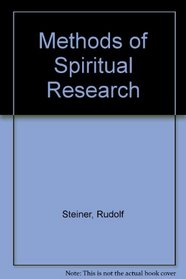 Methods of Spiritual Research