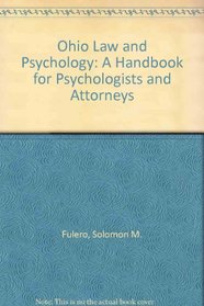 Ohio Law and Psychology: A Handbook for Psychologists and Attorneys