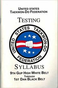 United States Taekwon-do Federation Testing Syllabus, 9th Gup High Belt Through 1st Dan Black Belt
